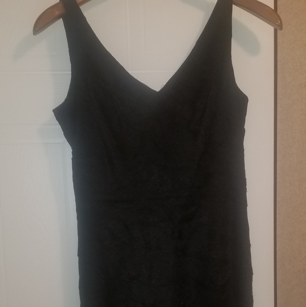 Ann Taylor's black dress